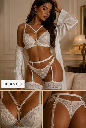 Conjunto Encaje Blanc · Édition Atelier
