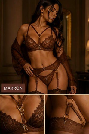 Conjunto Encaje Chocolat · Édition Atelier